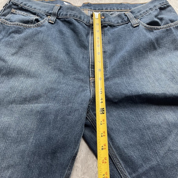 Carhartt Jeans Men's 40x32 Relaxed Fit Blue Denim Workwear 101483-968 Y2k - Picture 4 of 10